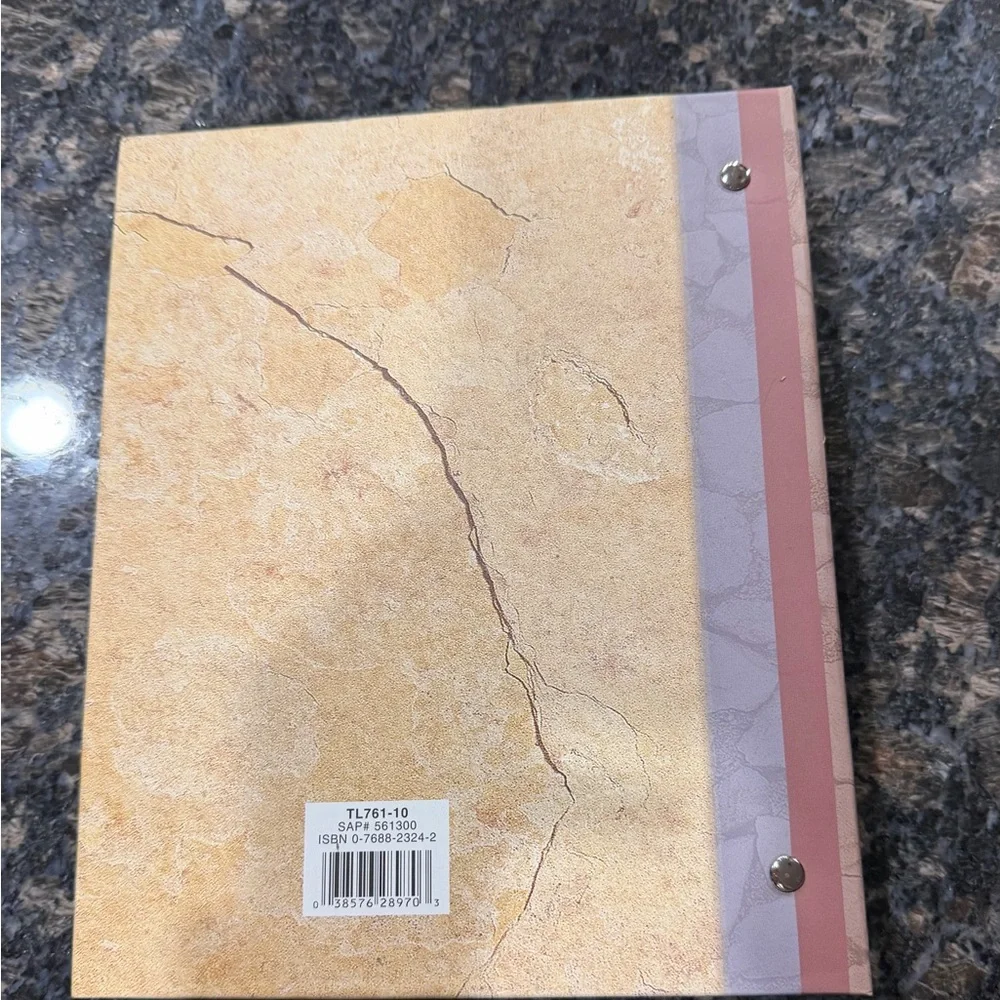 Stone Design Address Book and planner